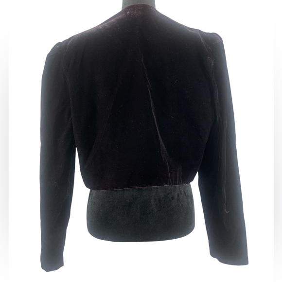David Rose cropped vintage bolero, Black, Large - Picture 2 of 7